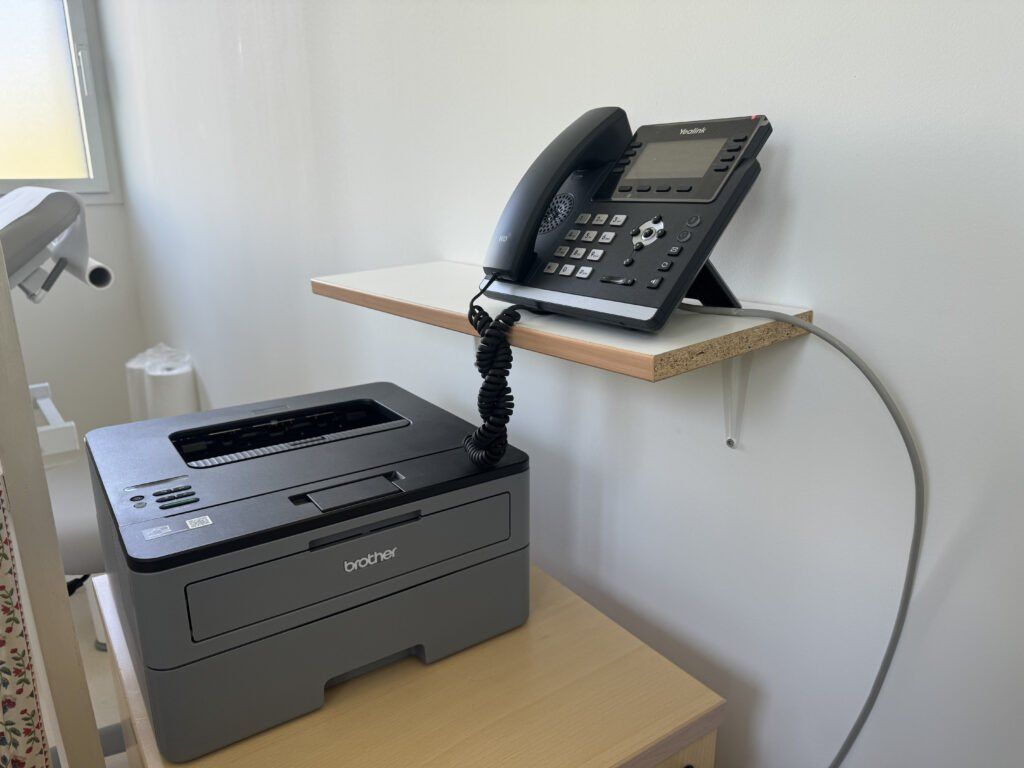 Téléphonie et imprimante
